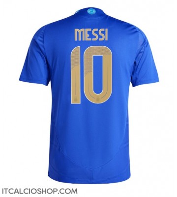 Argentina Lionel Messi #10 Seconda Maglia Copa America 2024 Manica Corta